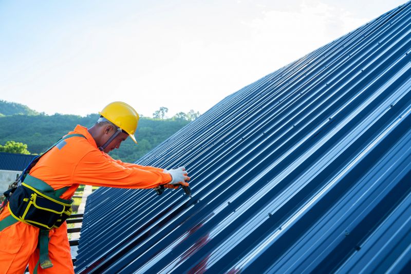 Products For Metal Roof Constructions in use